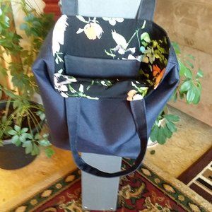 Homemade reversible tote bags
